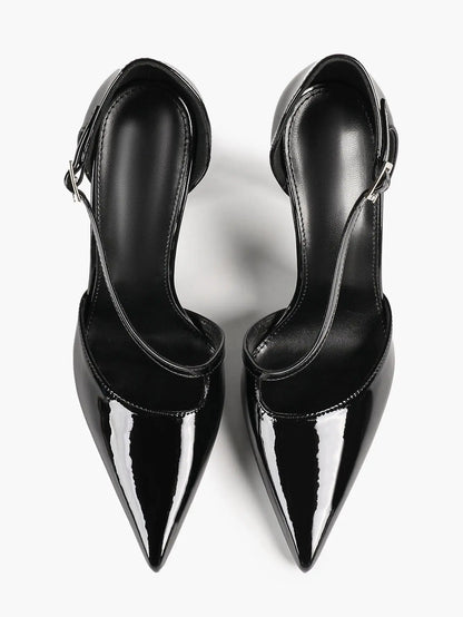 Women‘s Cross-Strap Slingback Stiletto Heels Dress for Wedding Party all day Comfortable YISHIFAN