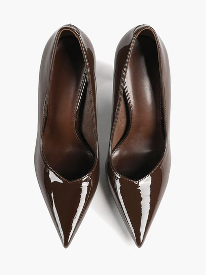 "Moonlight" Satin Peep-Toe Heels Sculptural Stiletto with Ankle Strap YISHIFAN