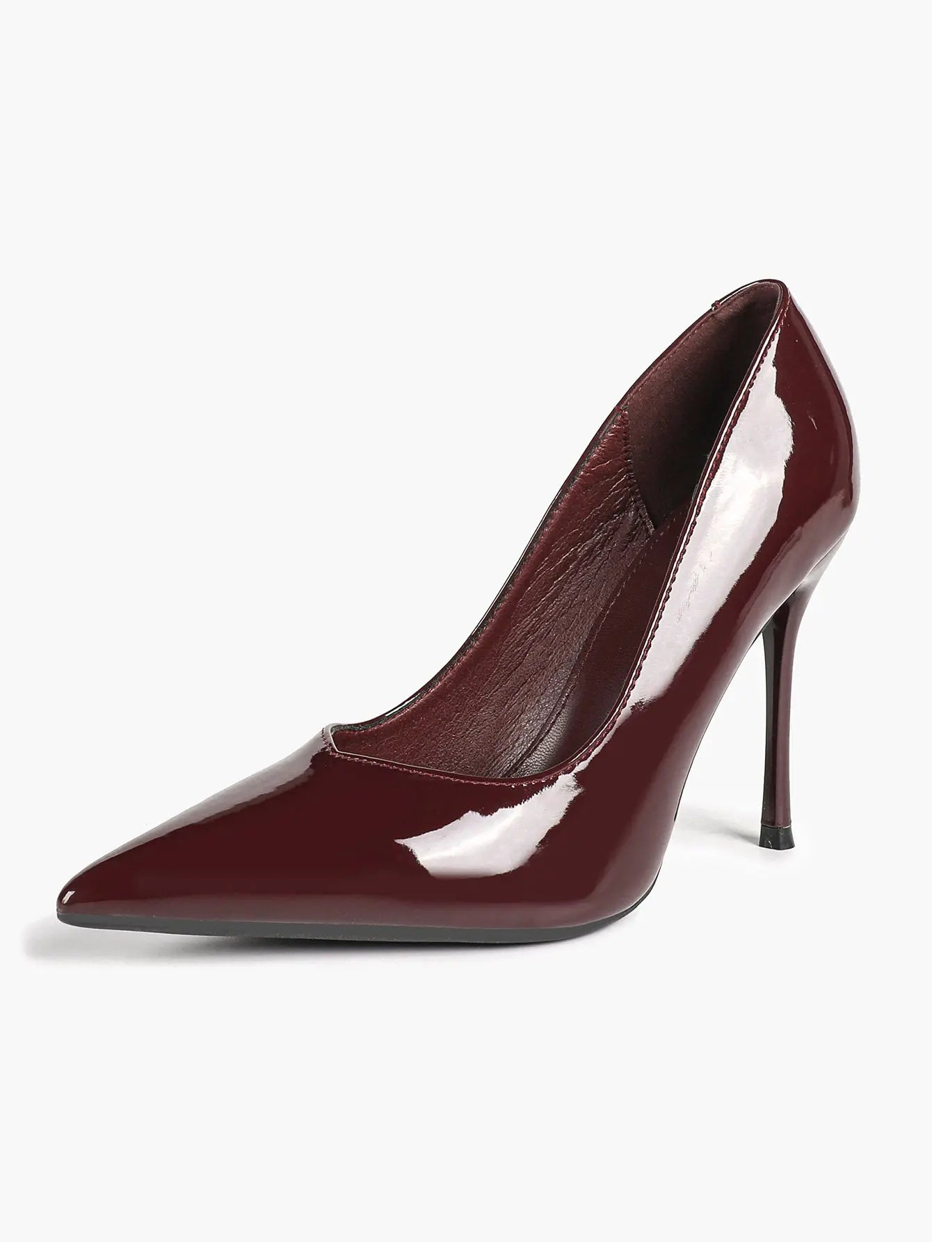 "Moonlight" Satin Peep-Toe Heels Sculptural Stiletto with Ankle Strap YISHIFAN