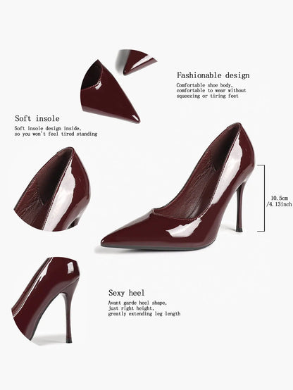 "Moonlight" Satin Peep-Toe Heels Sculptural Stiletto with Ankle Strap YISHIFAN