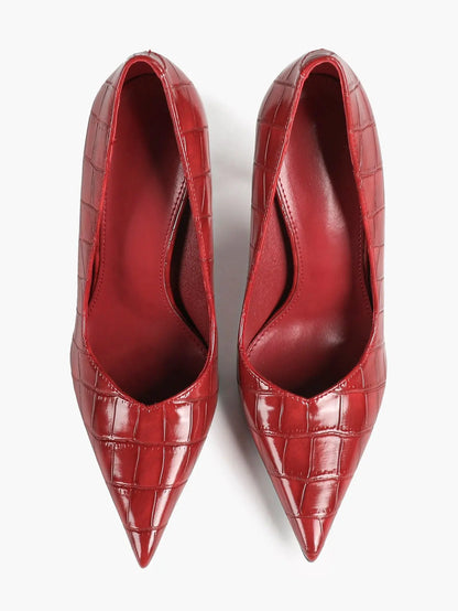 "Moonlight" Satin Peep-Toe Heels Sculptural Stiletto with Ankle Strap YISHIFAN