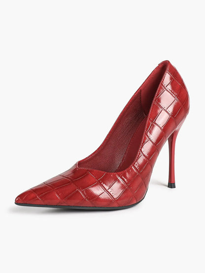 "Moonlight" Satin Peep-Toe Heels Sculptural Stiletto with Ankle Strap YISHIFAN