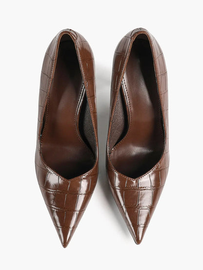 "Moonlight" Satin Peep-Toe Heels Sculptural Stiletto with Ankle Strap YISHIFAN