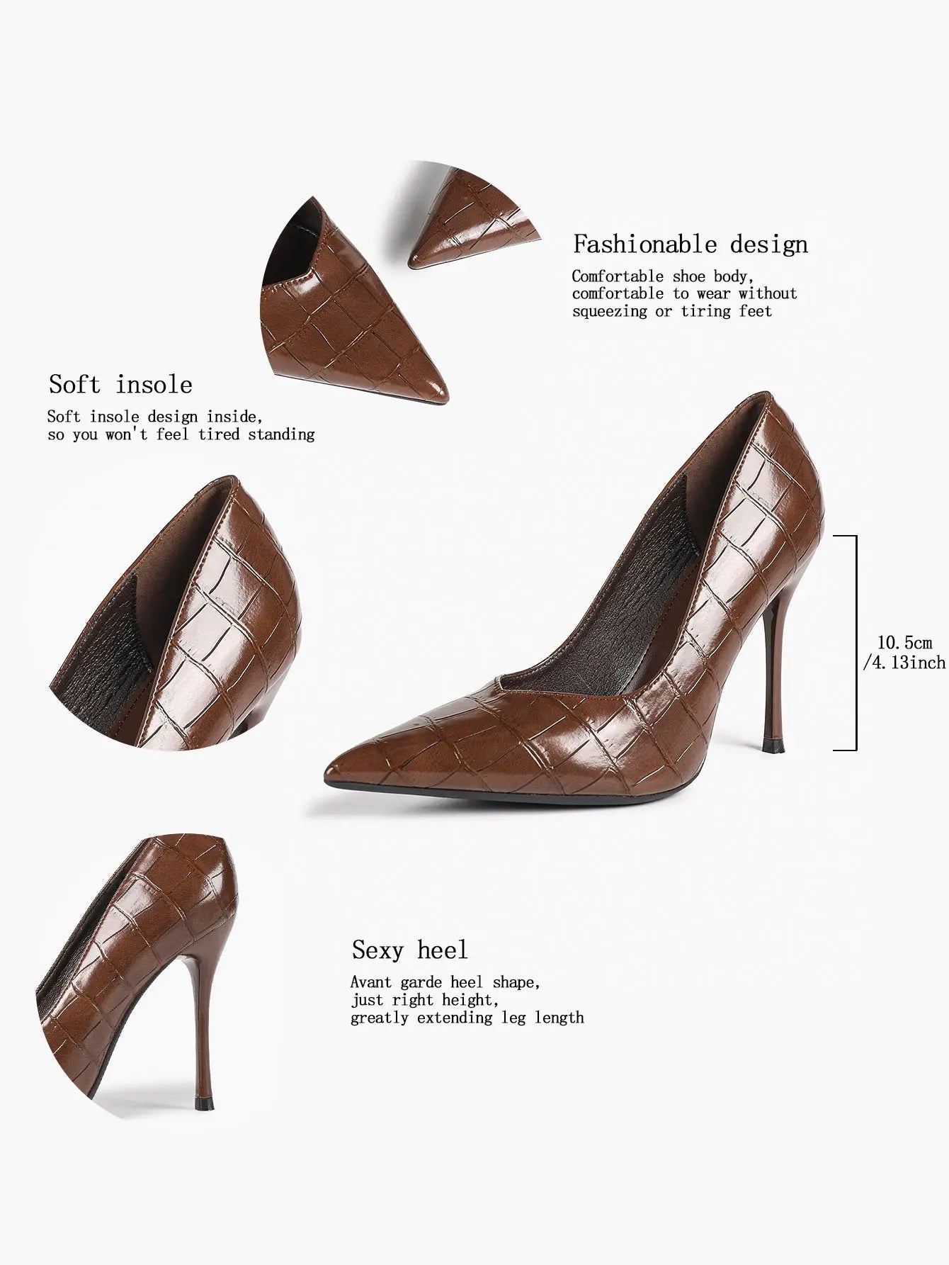 "Moonlight" Satin Peep-Toe Heels Sculptural Stiletto with Ankle Strap YISHIFAN