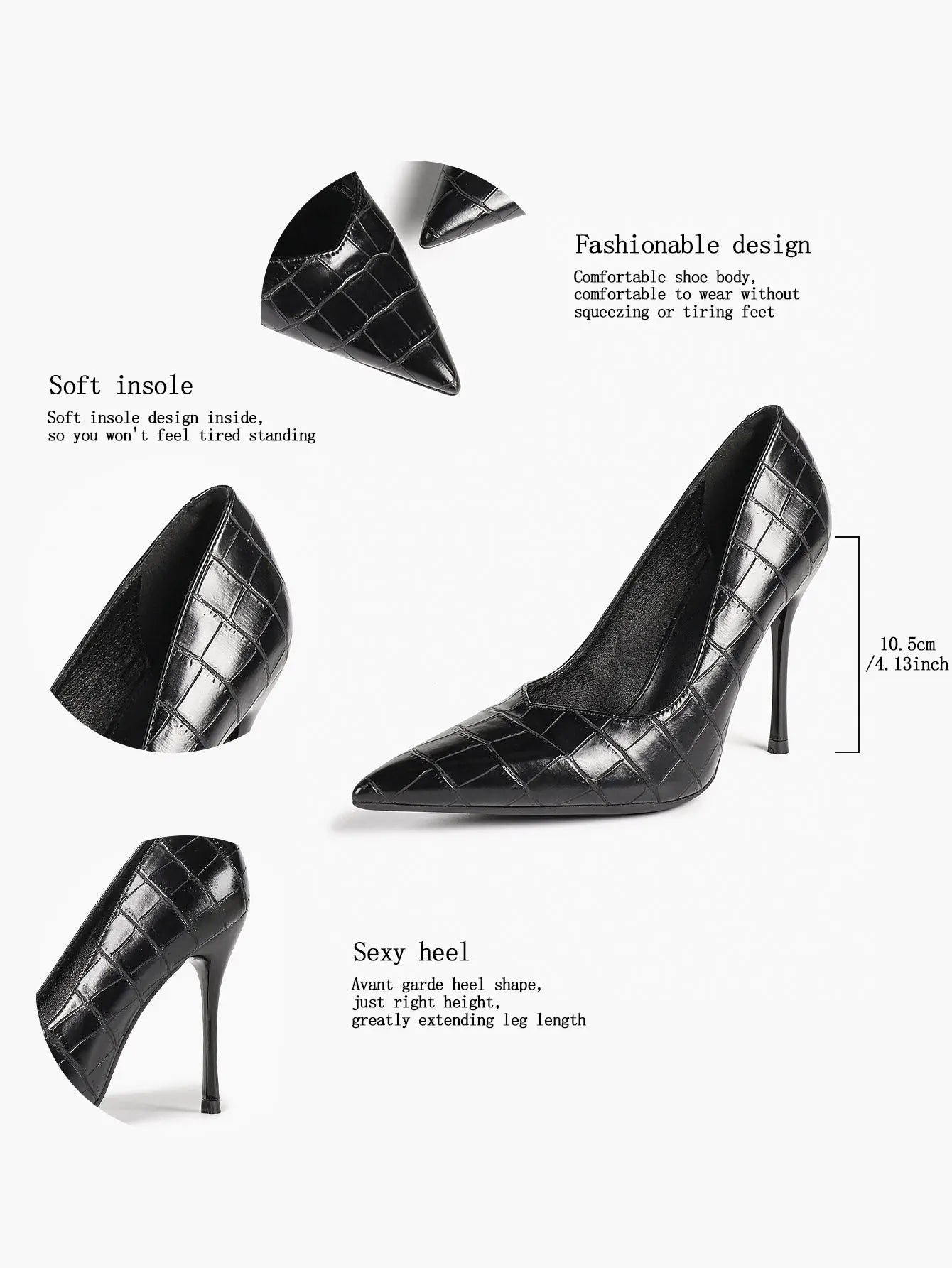 "Moonlight" Satin Peep-Toe Heels Sculptural Stiletto with Ankle Strap YISHIFAN