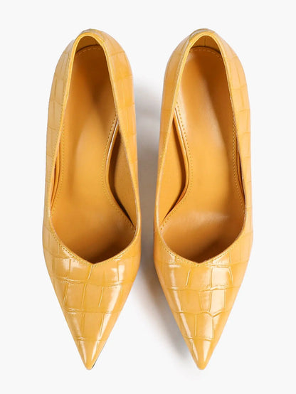 "Moonlight" Satin Peep-Toe Heels Sculptural Stiletto with Ankle Strap YISHIFAN