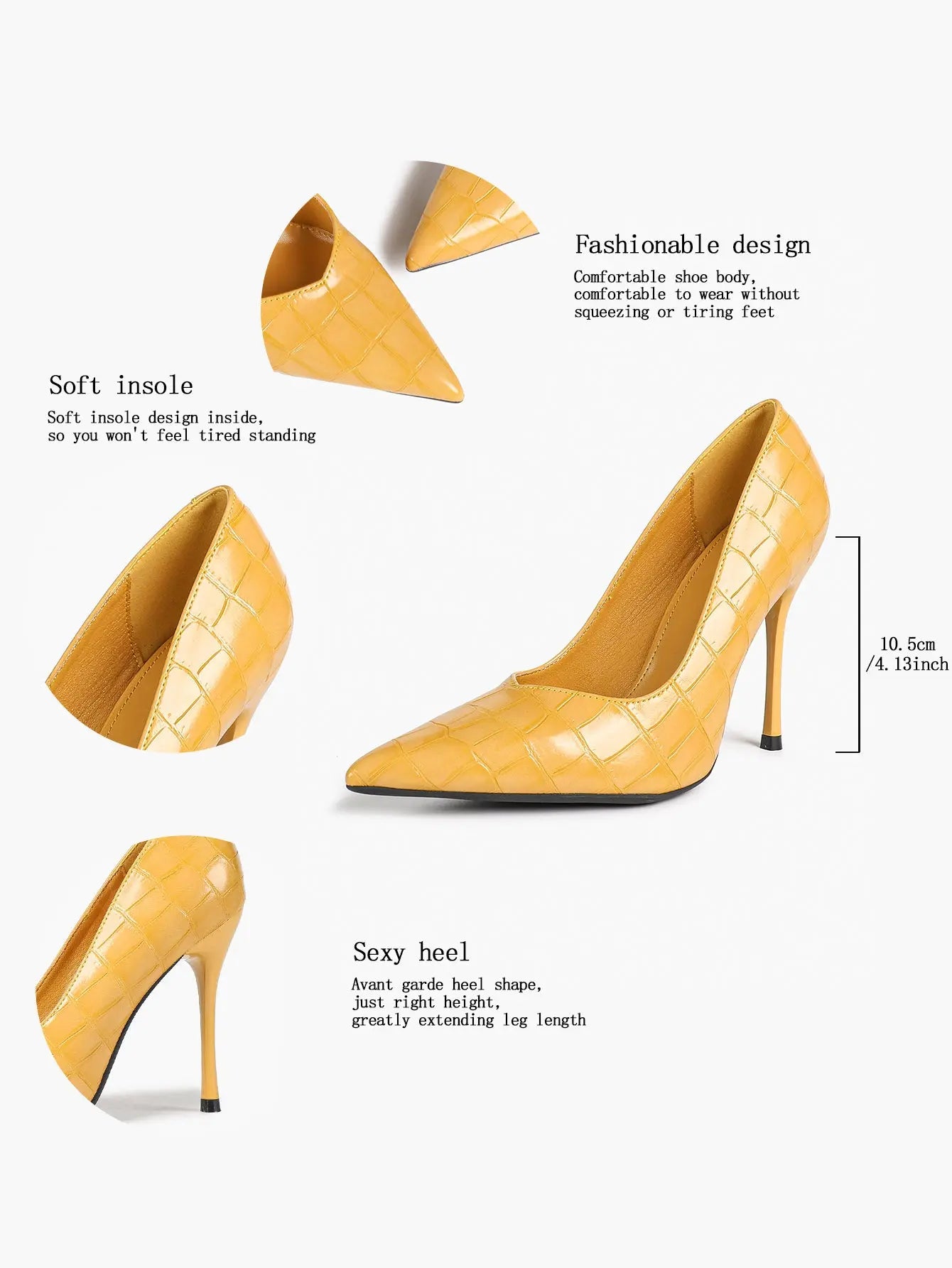 "Moonlight" Satin Peep-Toe Heels Sculptural Stiletto with Ankle Strap YISHIFAN