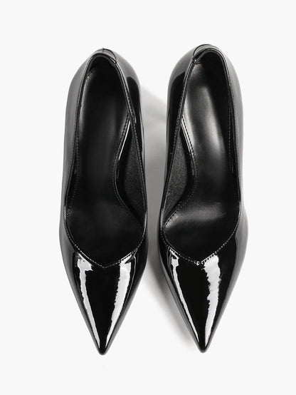 "Moonlight" Satin Peep-Toe Heels Sculptural Stiletto with Ankle Strap YISHIFAN
