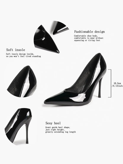 "Moonlight" Satin Peep-Toe Heels Sculptural Stiletto with Ankle Strap YISHIFAN