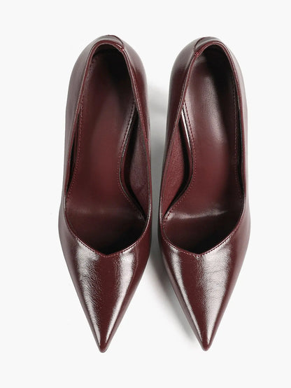 "Moonlight" Satin Peep-Toe Heels Sculptural Stiletto with Ankle Strap YISHIFAN