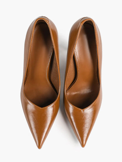 "Moonlight" Satin Peep-Toe Heels Sculptural Stiletto with Ankle Strap YISHIFAN