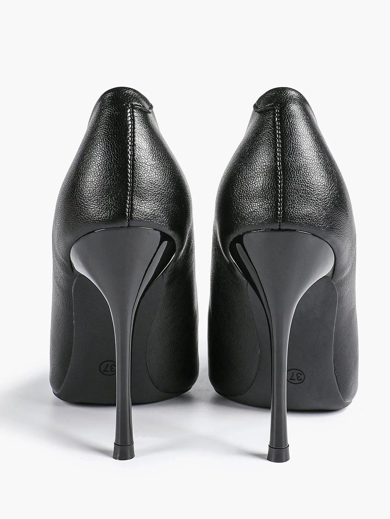 Women's Stiletto Heels Closed Sharp Pointed Toe Classic Wedding Party Dress Pump Shoes YISHIFAN