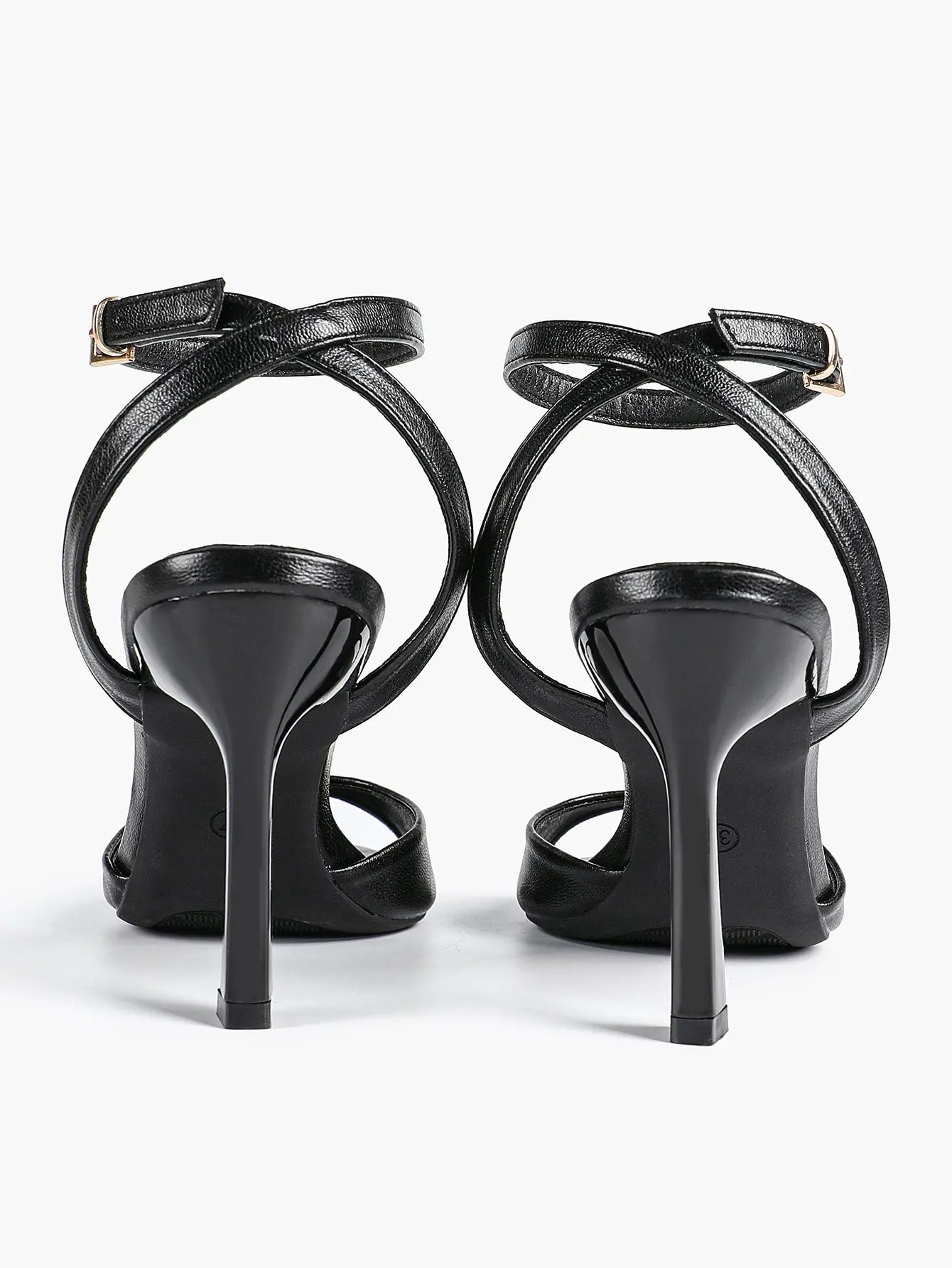 Women's High-Heel Sandals Peep-Toe Fish Mouth Stiletto Heels Wedding Party Dress Shoes YISHIFAN
