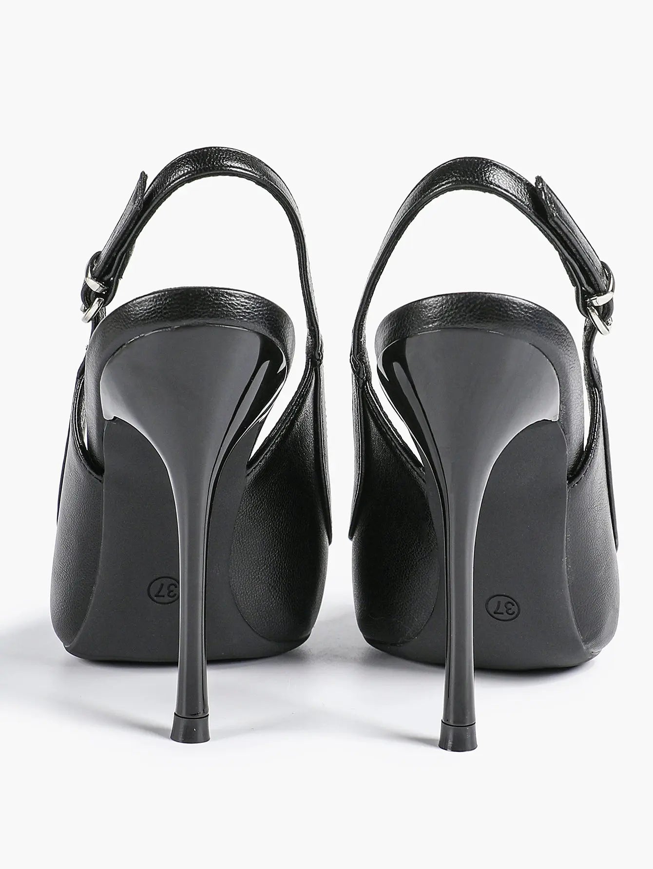 Women's High-Heel Sandals Closed Pointed Toe Slingback Stiletto Heels for Wedding Party YISHIFAN