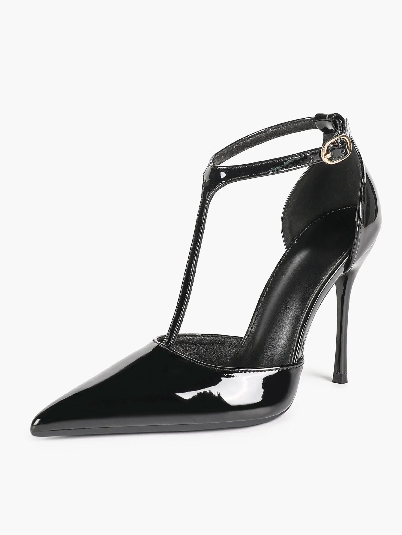 Women Pointed Toe Stiletto Heels Ankle Strap Heeled Sandals Wedding Party Sexy Dress Shoes YISHIFAN