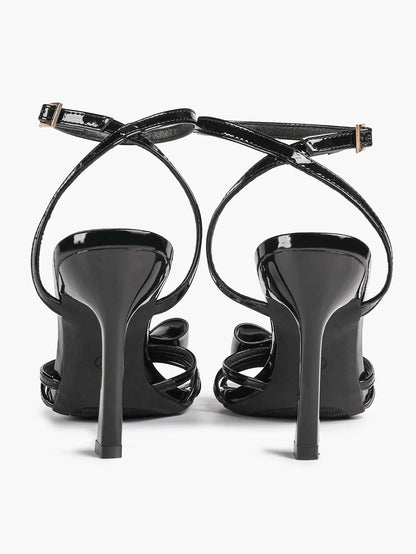 Bow Tie Heels Sandals Slingback Peep Toe Wedding Stiletto Heel Summer Cute Wedding Bridal Shoes YISHIFAN