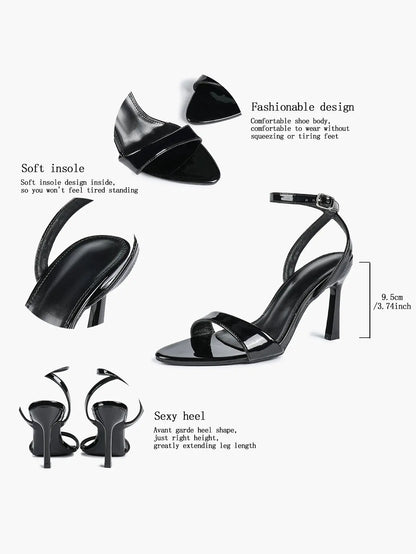 Women's Light Golden Kitten Open Toe Cross Strap High-Heel Sandals Wedding Party Dress Shoes YISHIFAN