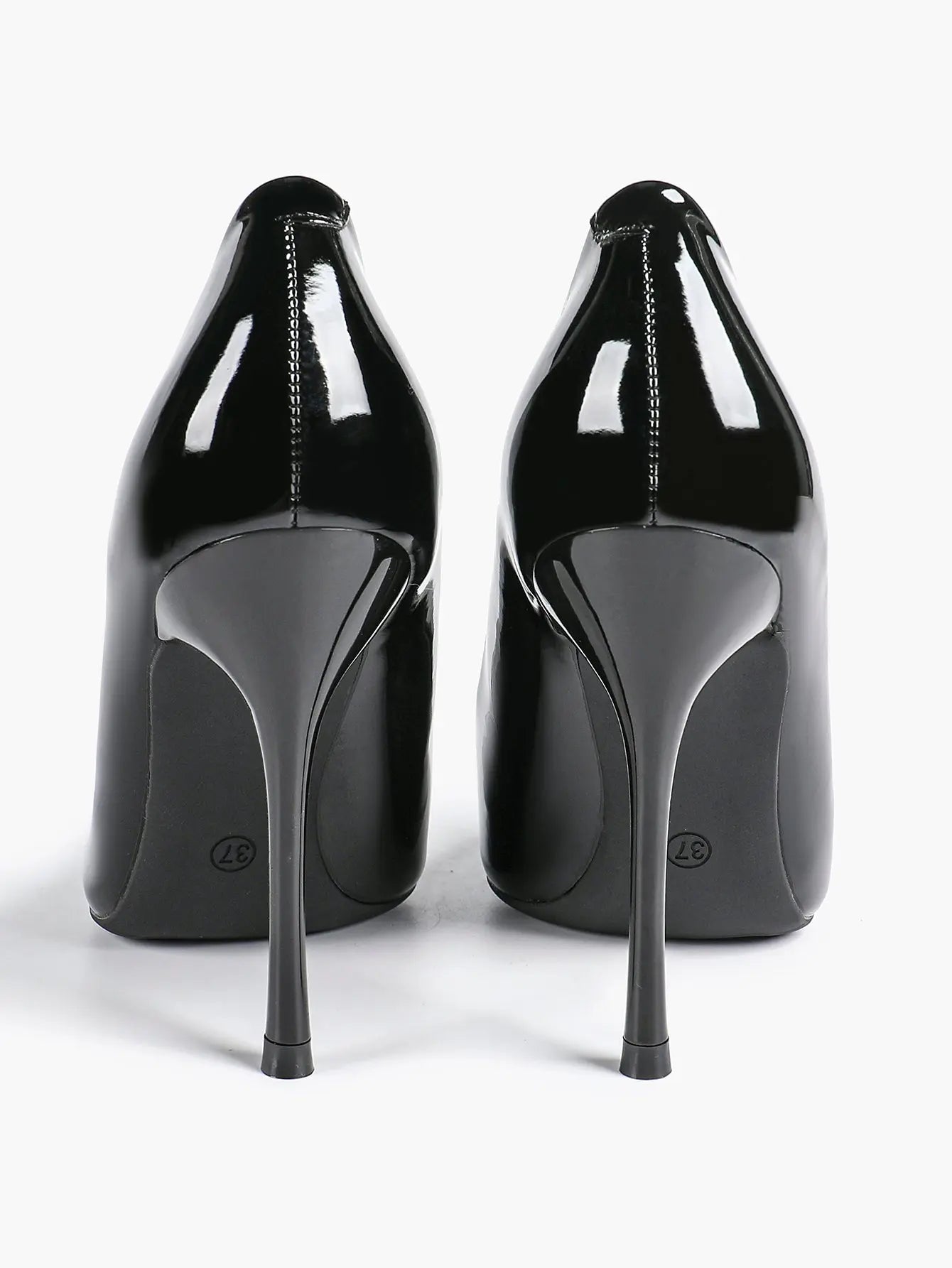 Women's Stiletto Heels Closed Sharp Pointed Toe Classic Wedding Party Dress Pump Shoes YISHIFAN