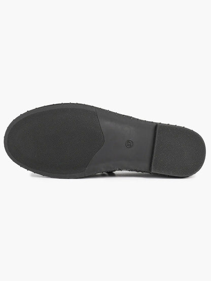 Women Round Toe Bow Quilted Mary Janes Flats Comfortable Casual Dress Shoes with Buckle Strap Casual Work Office Shoes YISHIFAN