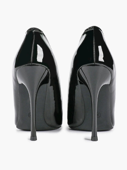 Women's Closed Pointed Toe Classic Stiletto Heels for Wedding Party Evening Dress Shoes YISHIFAN