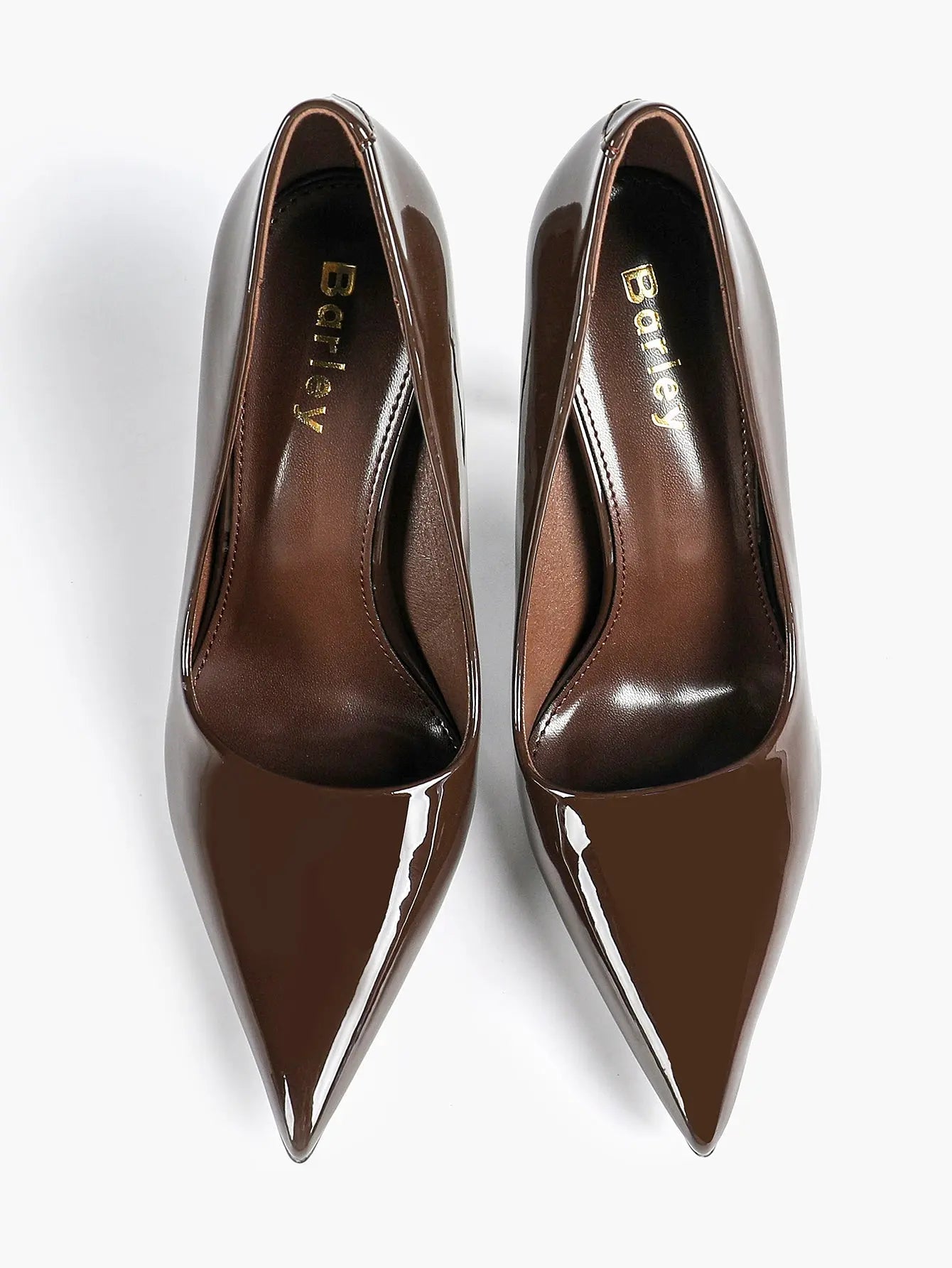 Women's Stiletto Heels Closed Sharp Pointed Toe Classic Wedding Party Dress Pump Shoes YISHIFAN