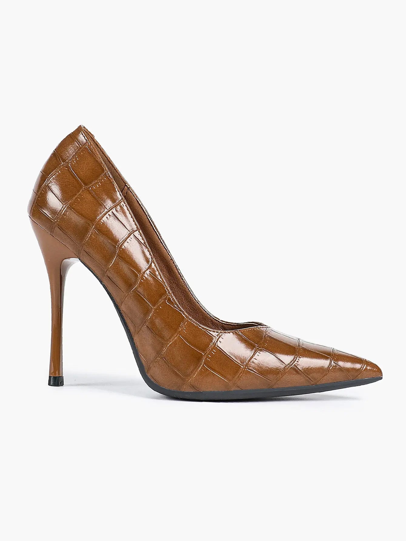 Women's Closed Pointed Toe Classic Stiletto Heels for Wedding Party Evening Dress Shoes YISHIFAN