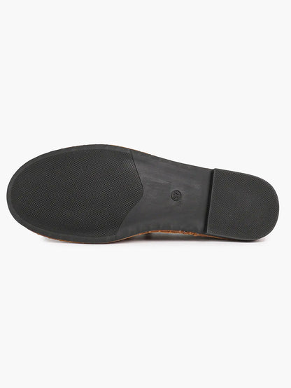 Women's Velvet Mary Jane Ballet Flat Shoes with Bow Straps YISHIFAN