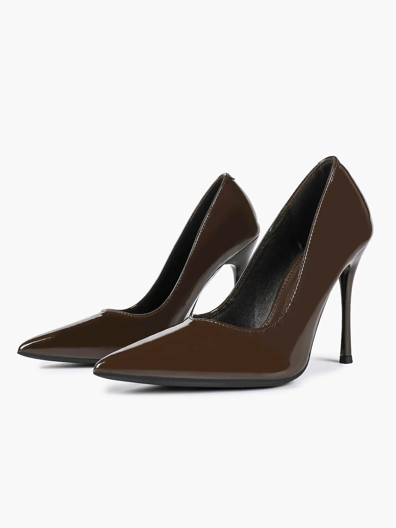 Women's Closed Pointed Toe Classic Stiletto Heels for Wedding Party Evening Dress Shoes YISHIFAN