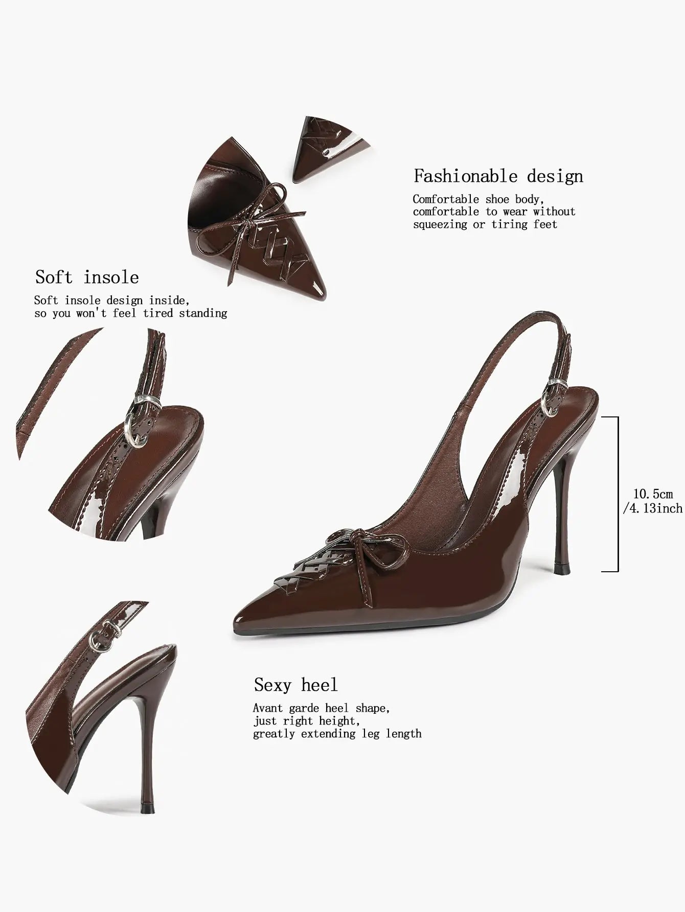 Women Pointed Toe Cross Strap Stiletto Heels Ankle Strap Buckle Dress Shoes Party Evening Sexy High Heels YISHIFAN