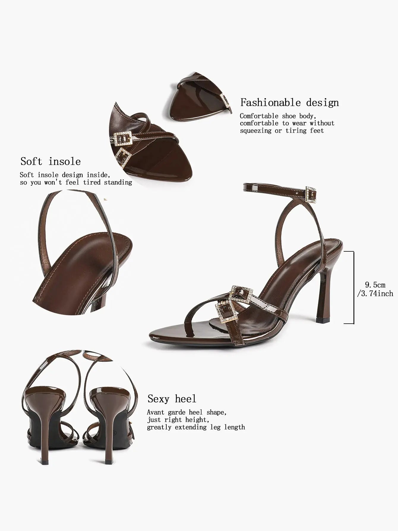 Women's  Slingback Pumps Pointed Toe Kitten Heels Party Wedding Sexy Casual Dress Shoes YISHIFAN