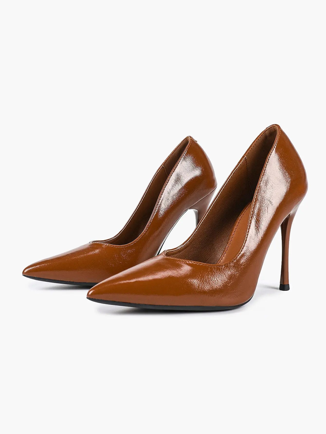 Women's Closed Pointed Toe Classic Stiletto Heels for Wedding Party Evening Dress Shoes YISHIFAN