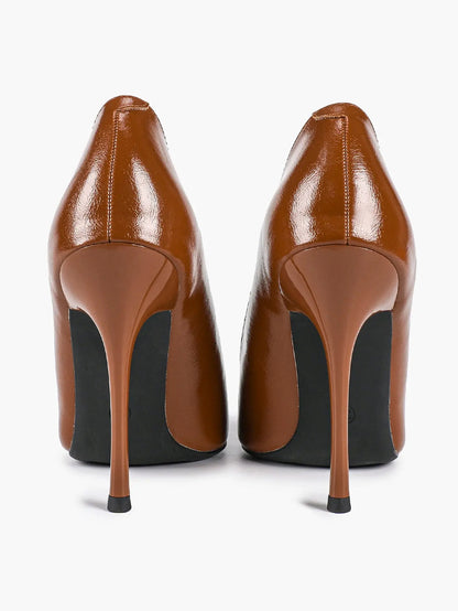 Women's Closed Pointed Toe Classic Stiletto Heels for Wedding Party Evening Dress Shoes YISHIFAN