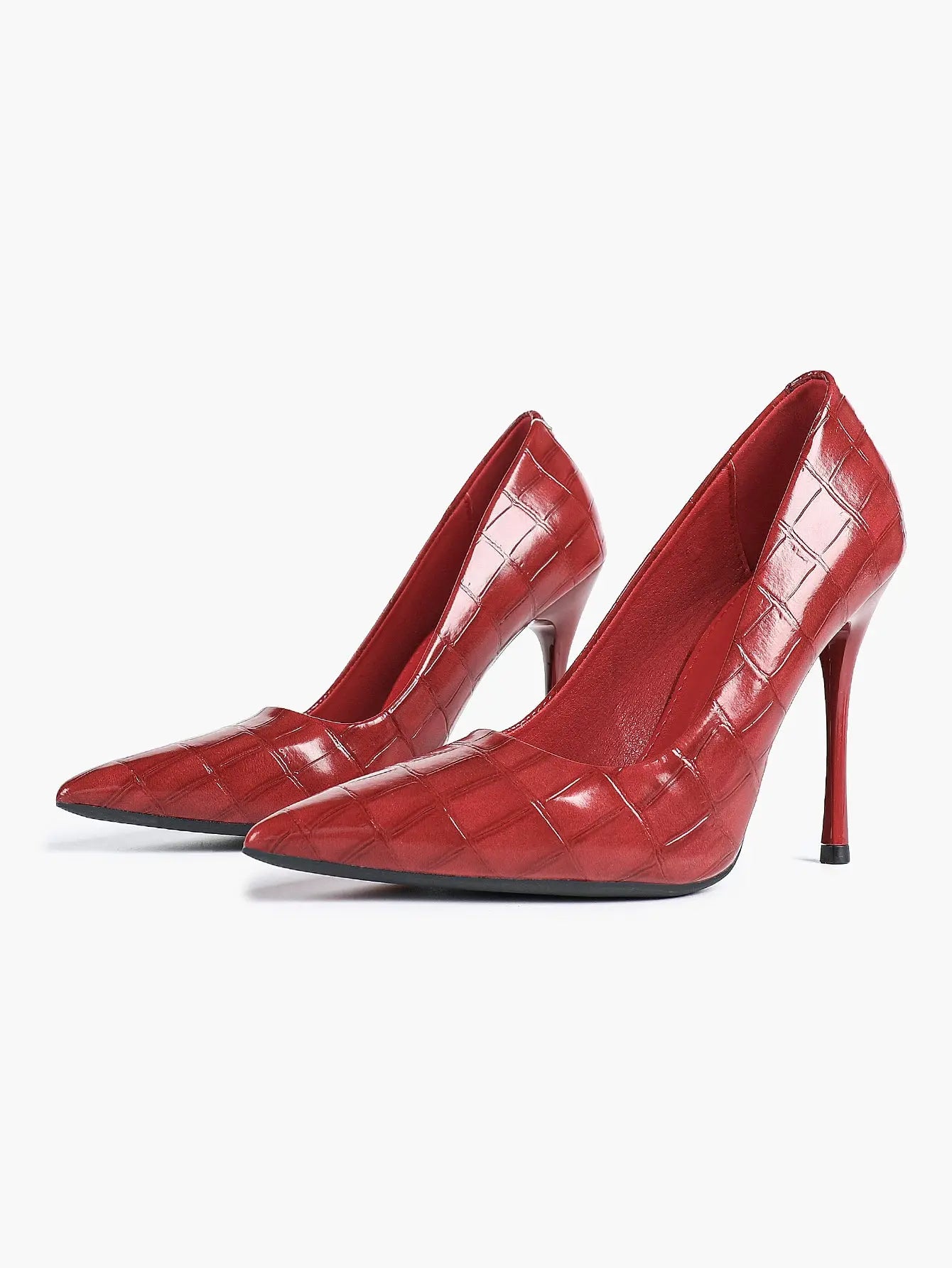Women's Closed Pointed Toe Classic Stiletto Heels for Wedding Party Evening Dress Shoes YISHIFAN