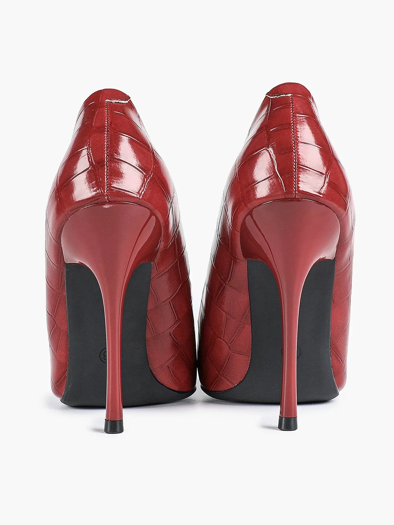 Women's Closed Pointed Toe Classic Stiletto Heels for Wedding Party Evening Dress Shoes YISHIFAN