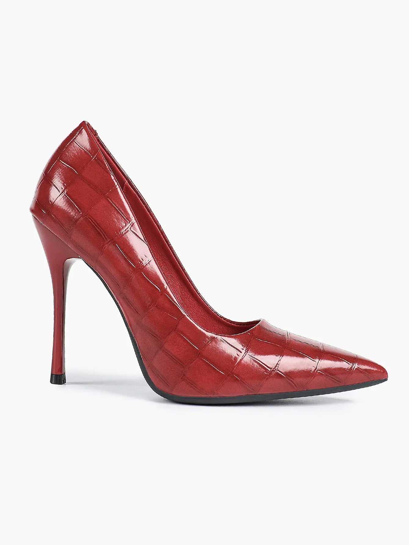 Women's Closed Pointed Toe Classic Stiletto Heels for Wedding Party Evening Dress Shoes YISHIFAN