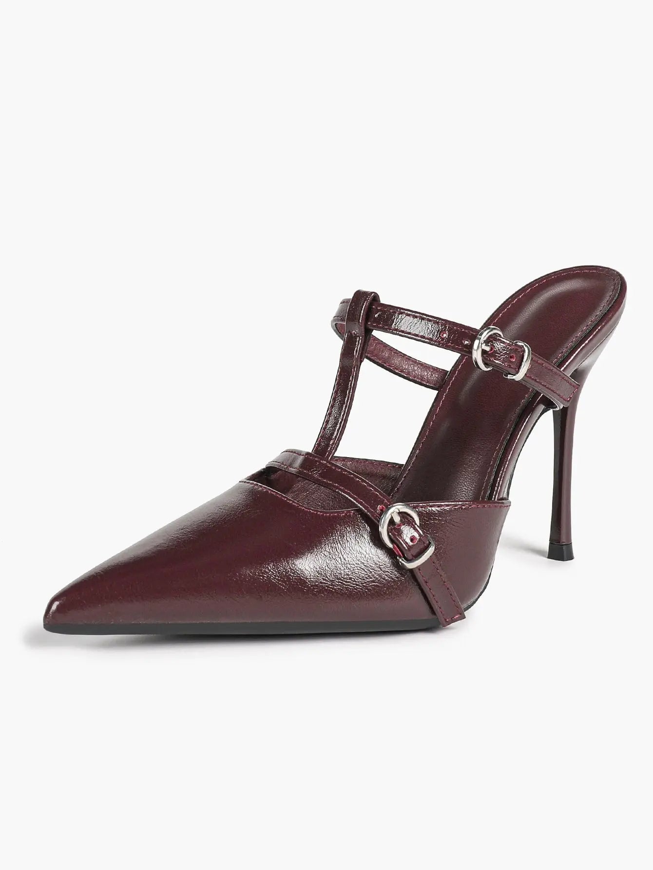 Women's Slingback High Heels Pointed Toe Stilettos Dress Party Pump Shoes YISHIFAN