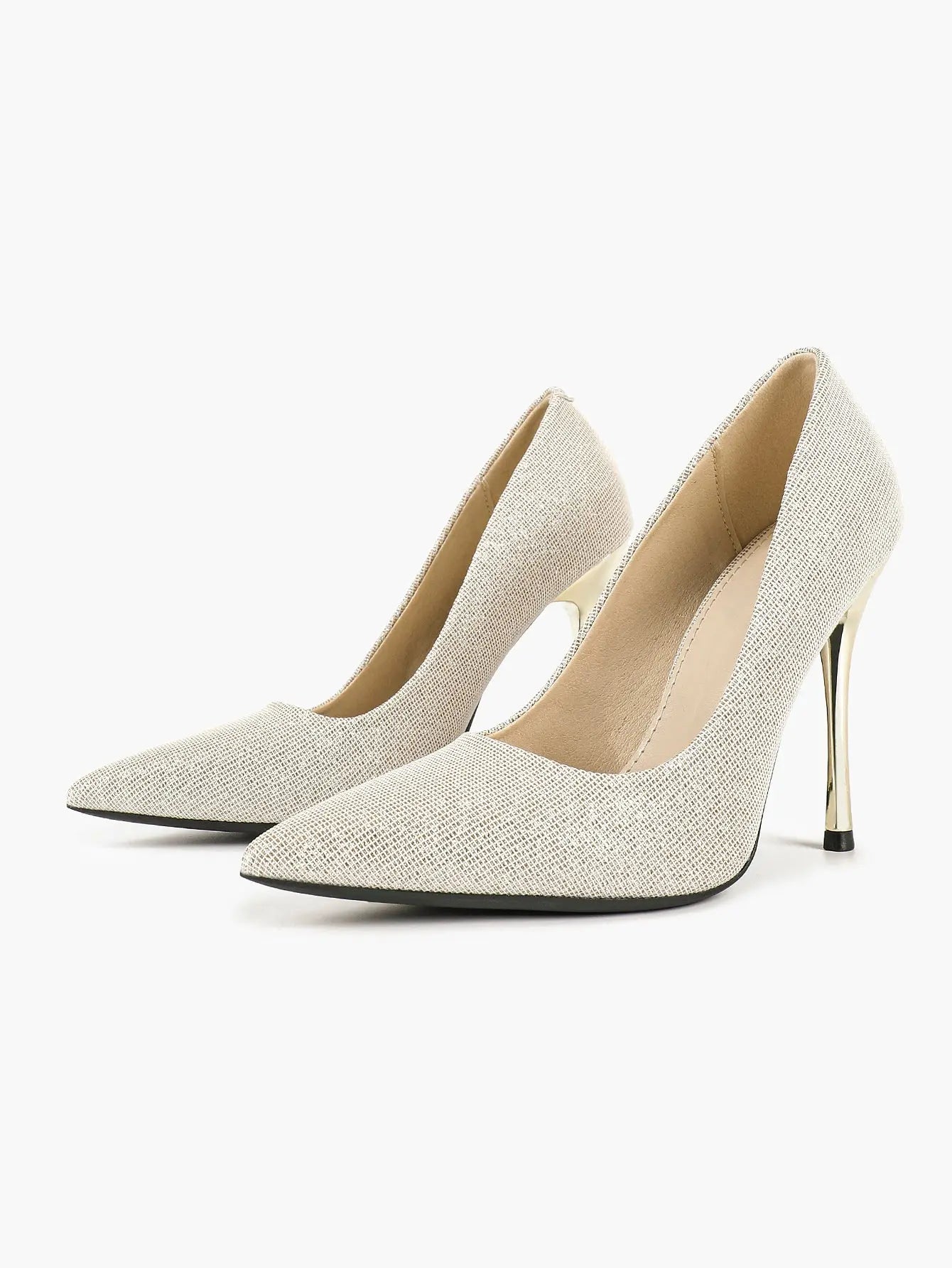 Women's Closed Pointed Toe Classic Stiletto Heels for Wedding Party Evening Dress Shoes YISHIFAN