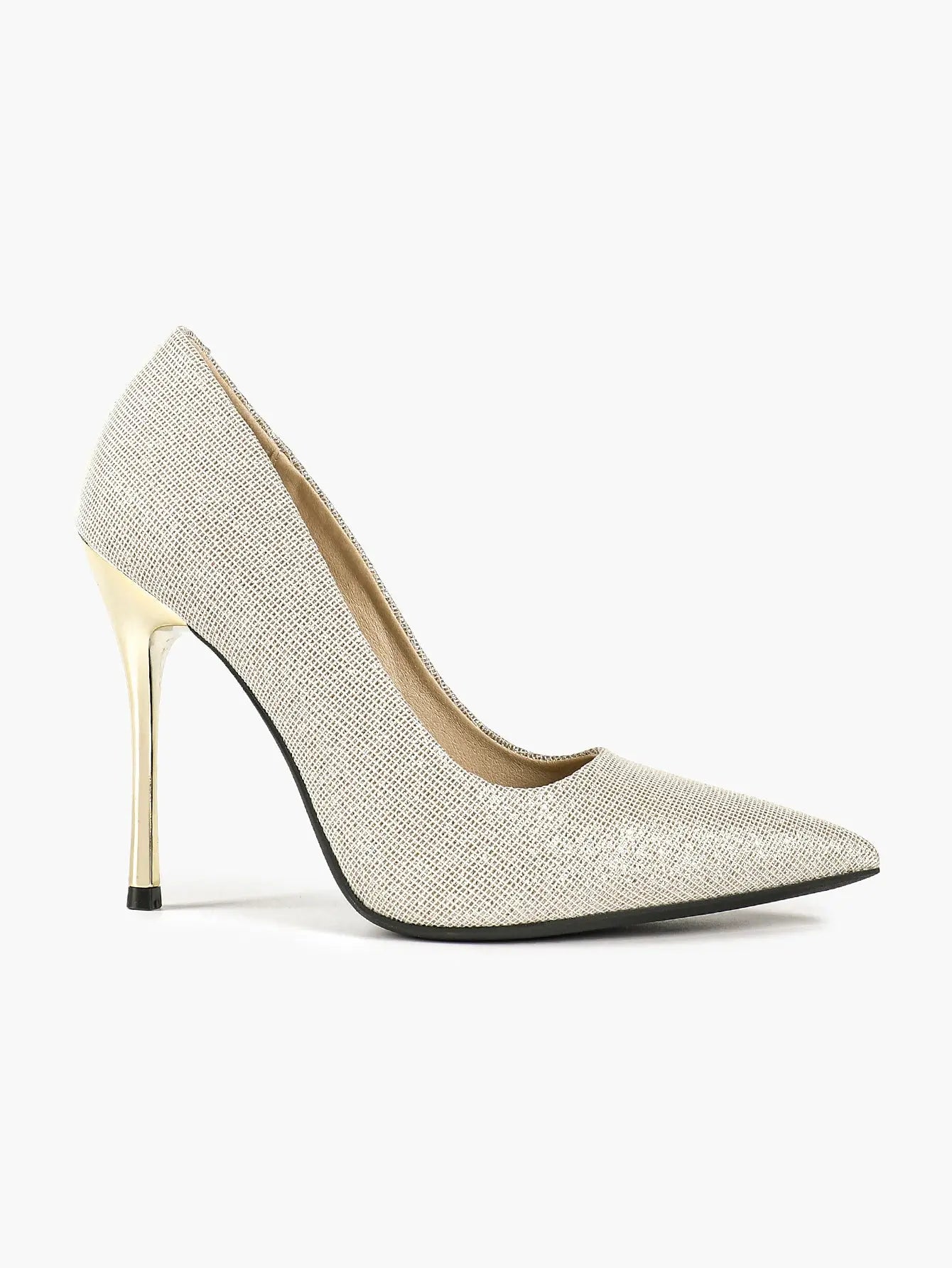 Women's Closed Pointed Toe Classic Stiletto Heels for Wedding Party Evening Dress Shoes YISHIFAN