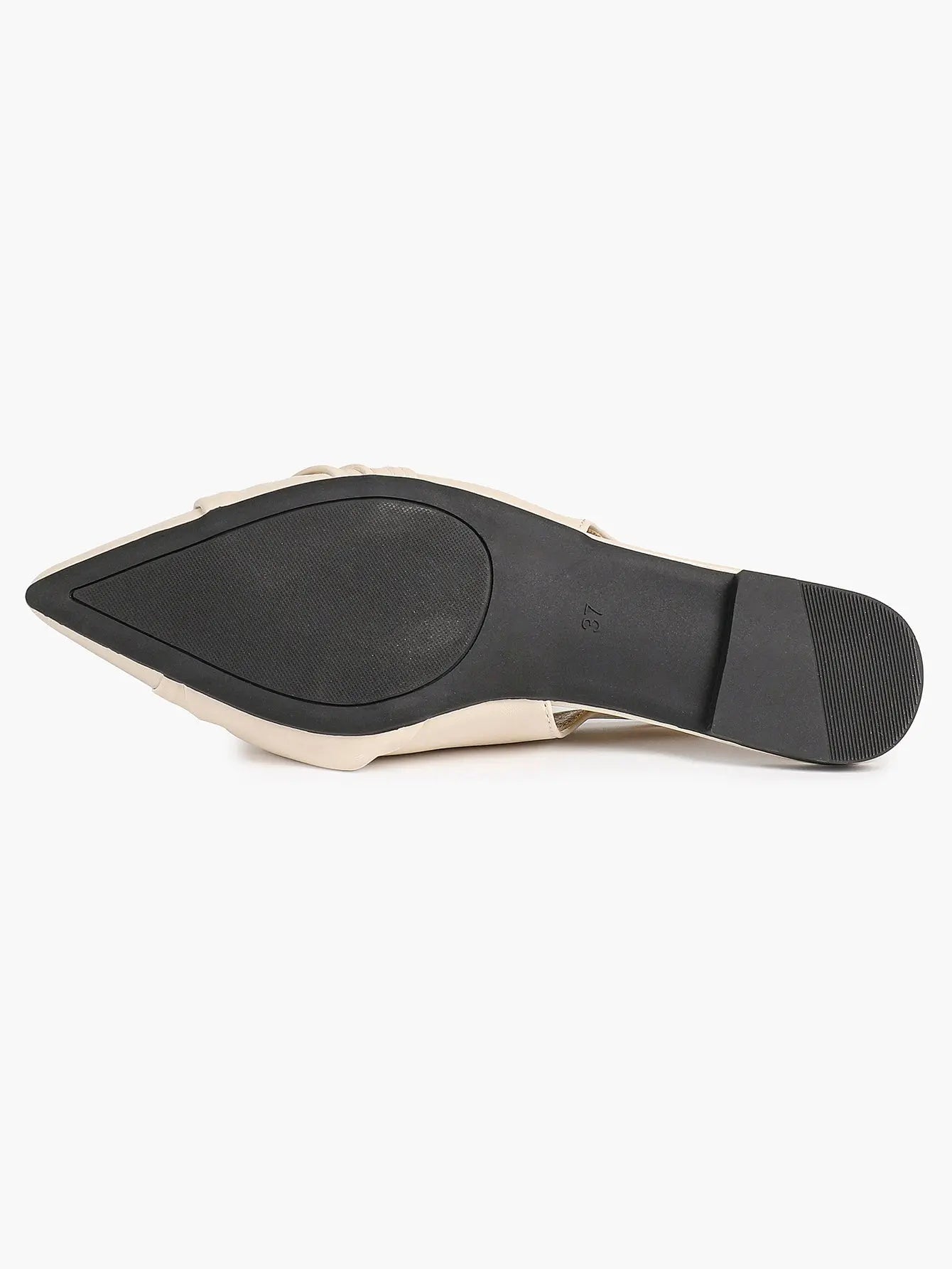 Women Slingback Flats Pointed Toe Flat Shoes Strap Buckle Satin Flats Dressy Party Work Shoes YISHIFAN