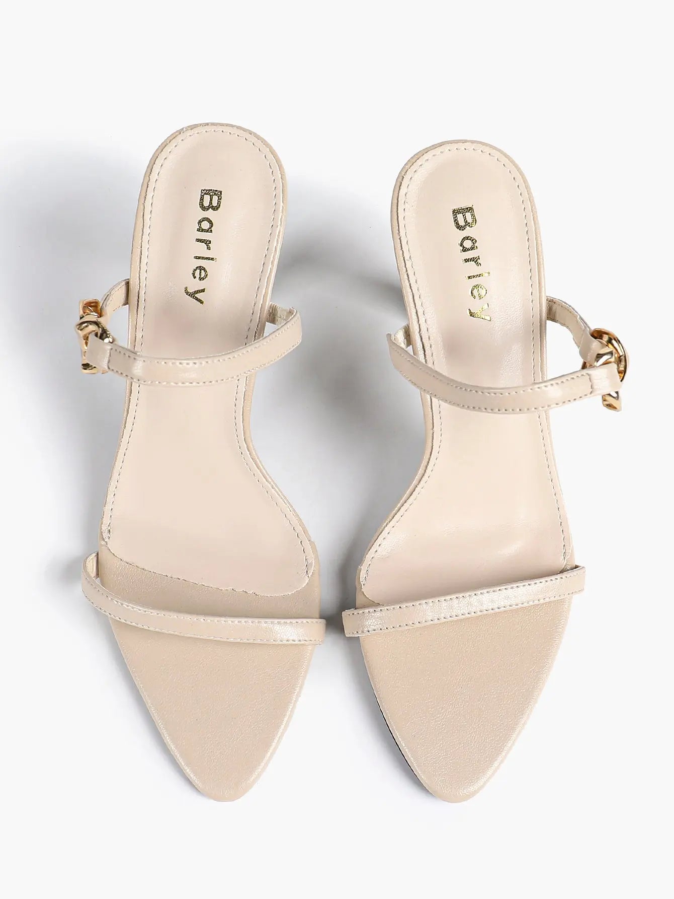 Women's Black High-Heel Sandals Opened Pointed Toe Ankle Strap Stiletto Heels Wedding Party Office Dress Shoes YISHIFAN