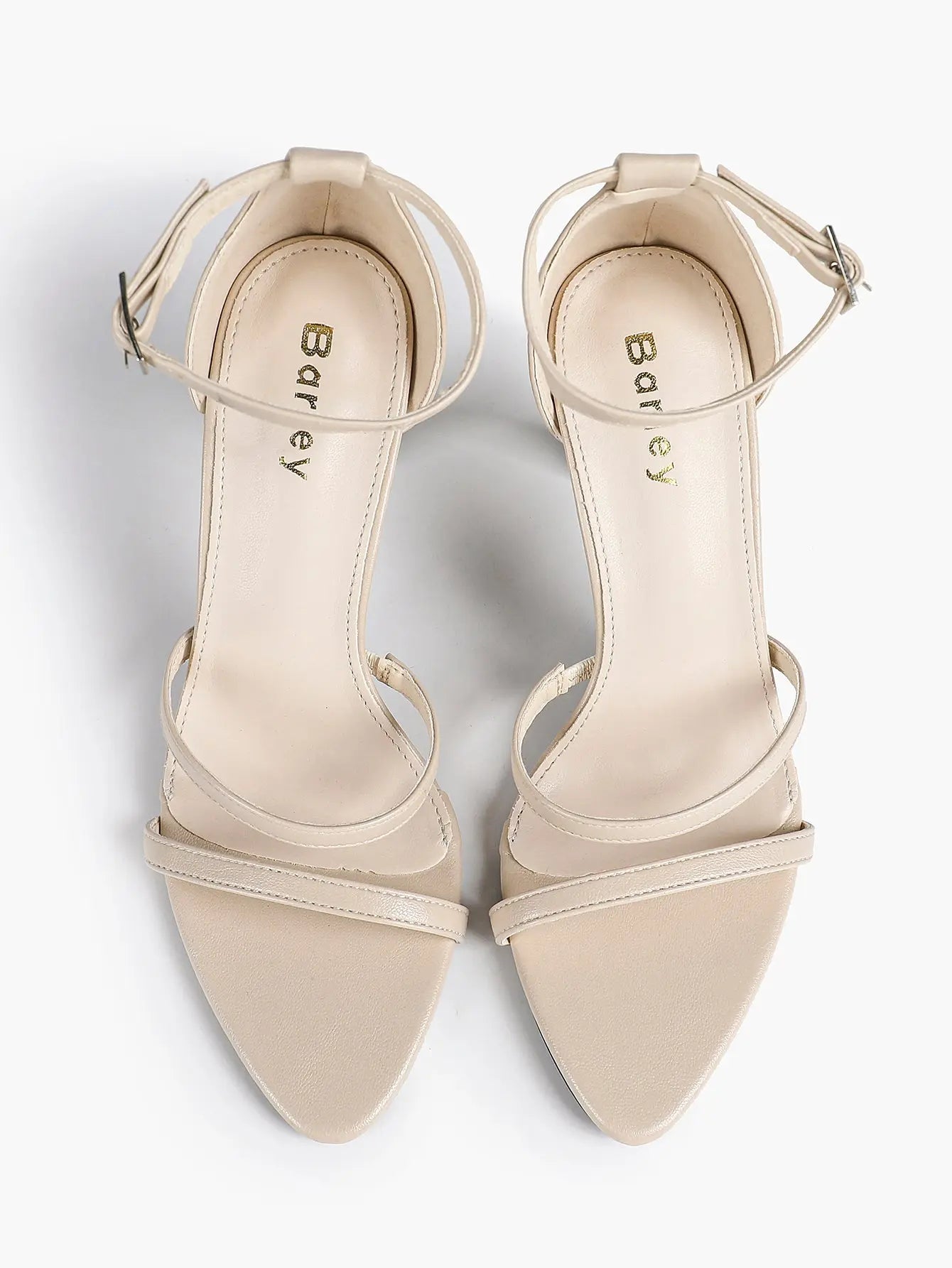 Women's High Stilettos Heels Open Toe Pointed Sandals Ankle Strap Pumps Dress Shoes Party Work Heeled Sandals YISHIFAN