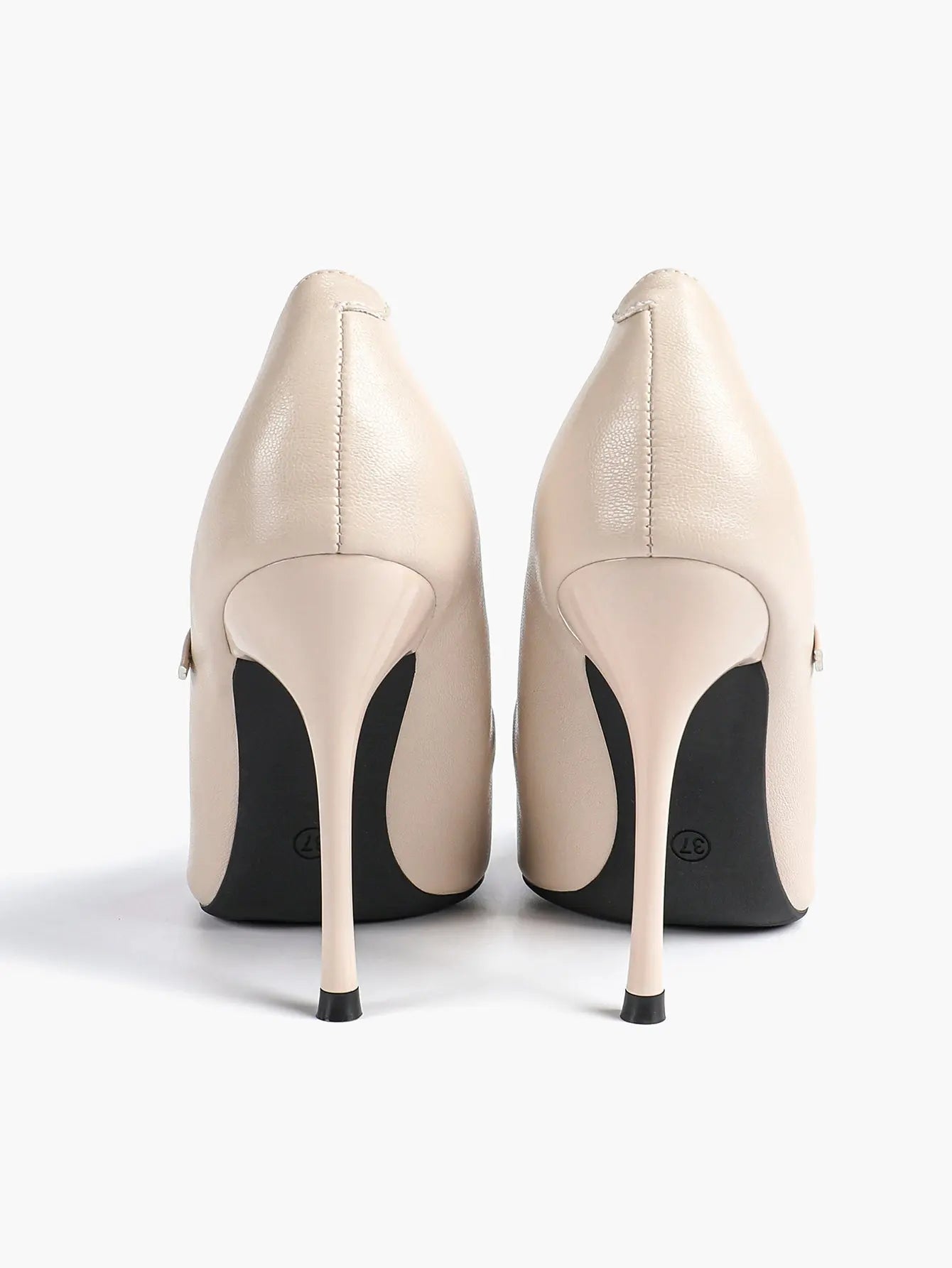 Burgundy Leather Stiletto Heels Sharp Pointed Toe Cross Strap Pump 4.13 INCH for Party Wedding Shoes YISHIFAN