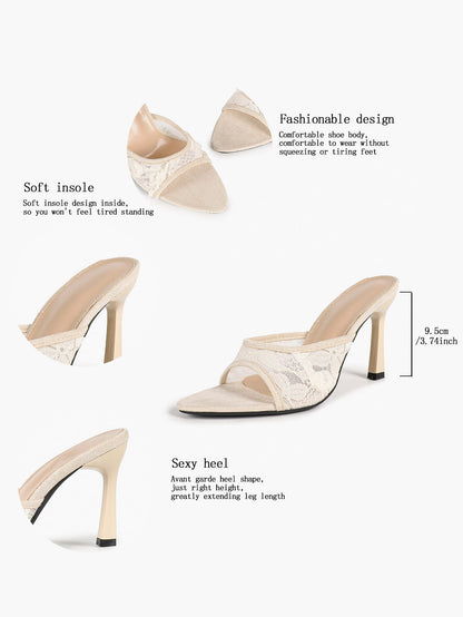 Jewelry for Your Feet: The Sparkling Mesh Mule That Elevates Everything