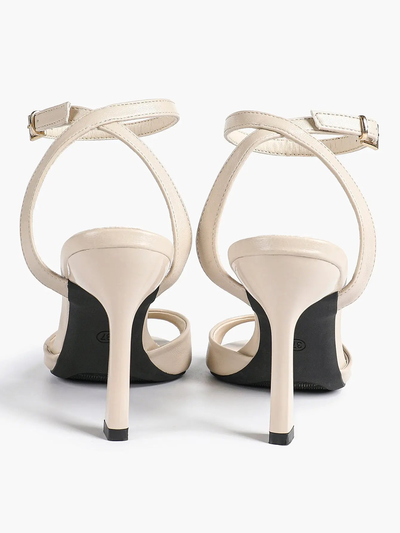 Women's High-Heel Sandals Peep-Toe Fish Mouth Stiletto Heels Wedding Party Dress Shoes YISHIFAN