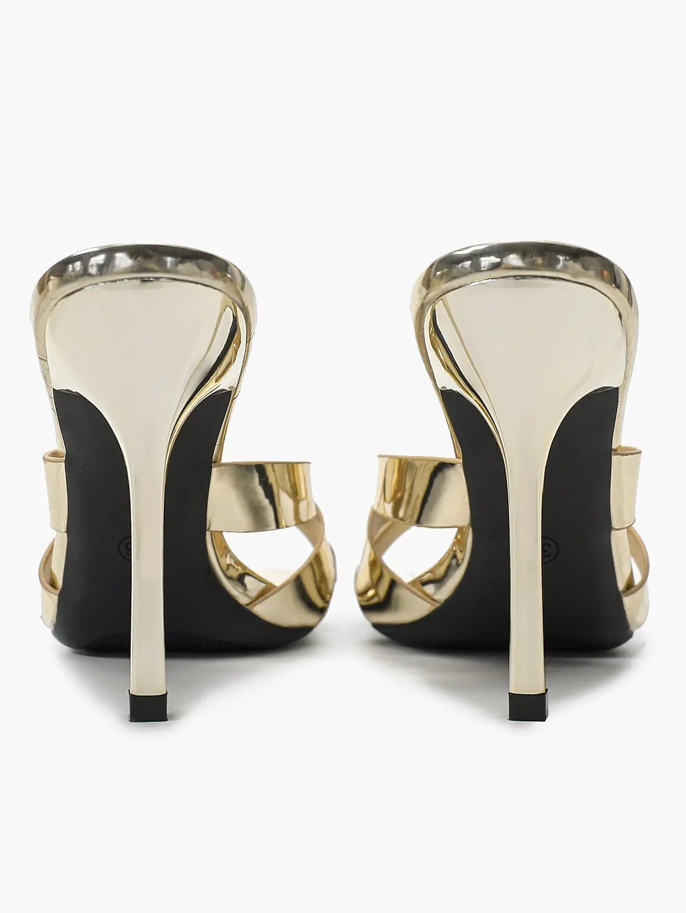 Women's Heeled Open Toe Sandals Square Toe Shoes Dress Wedding Office Shoes YISHIFAN