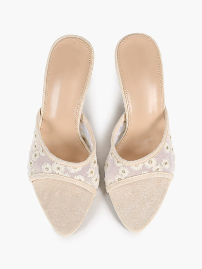 Jewelry for Your Feet: The Sparkling Mesh Mule That Elevates Everything