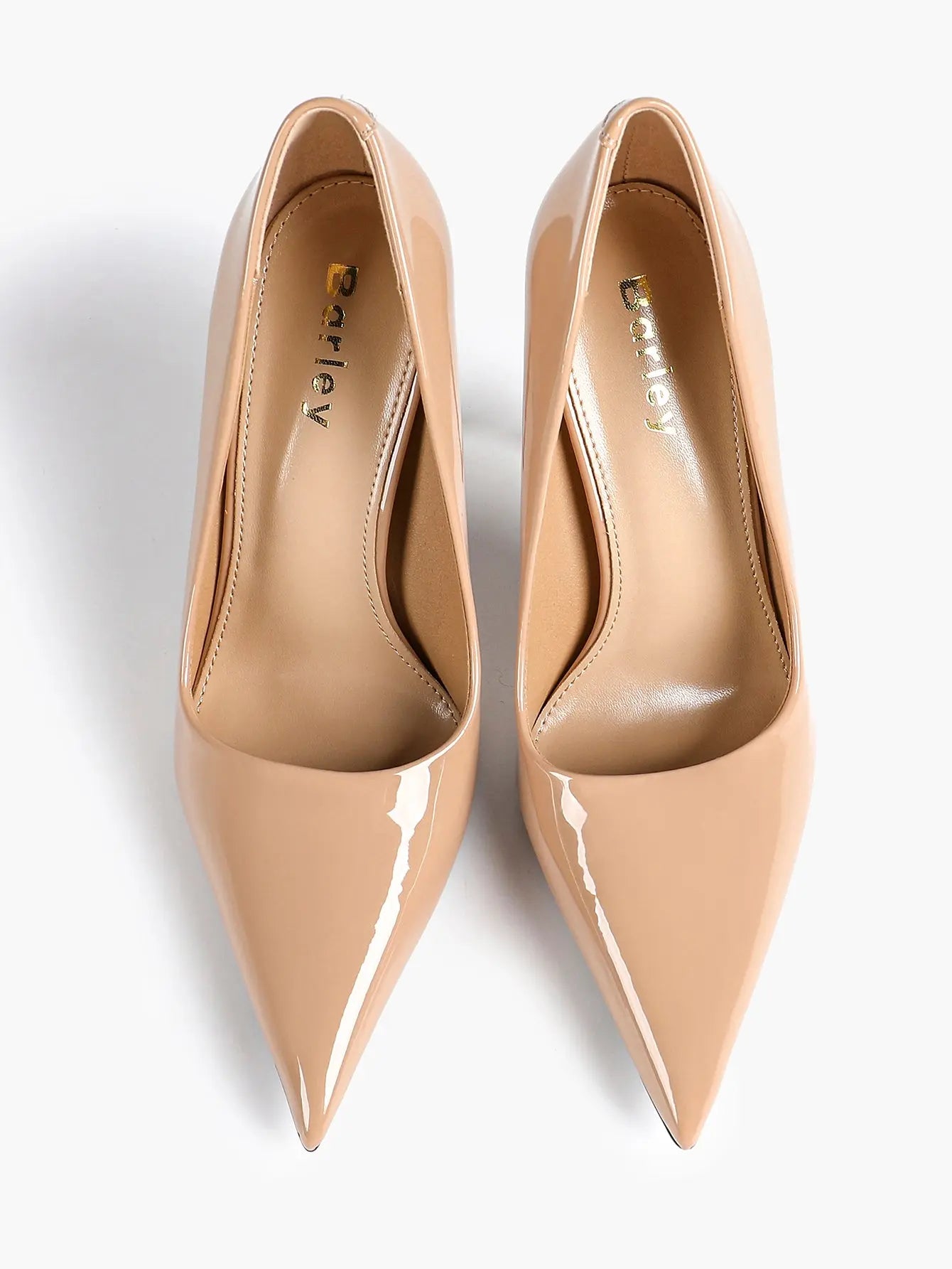 Women's Stiletto Heels Closed Sharp Pointed Toe Classic Wedding Party Dress Pump Shoes YISHIFAN