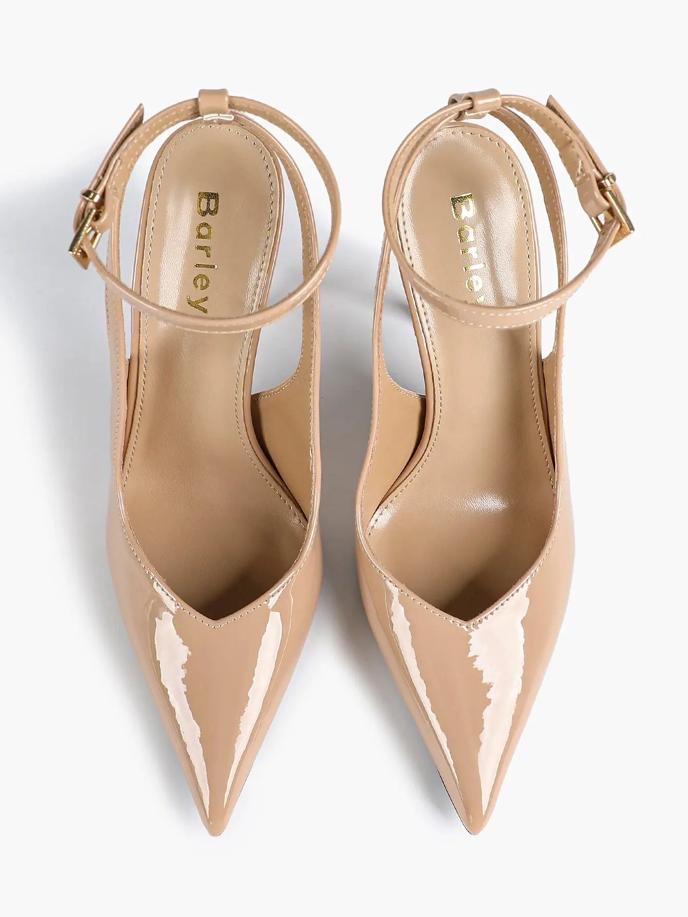 Women's Dark Brown Ankle Strap Pointed Toe High-Heel Sandals Wedding Party Evening Dress Shoes YISHIFAN