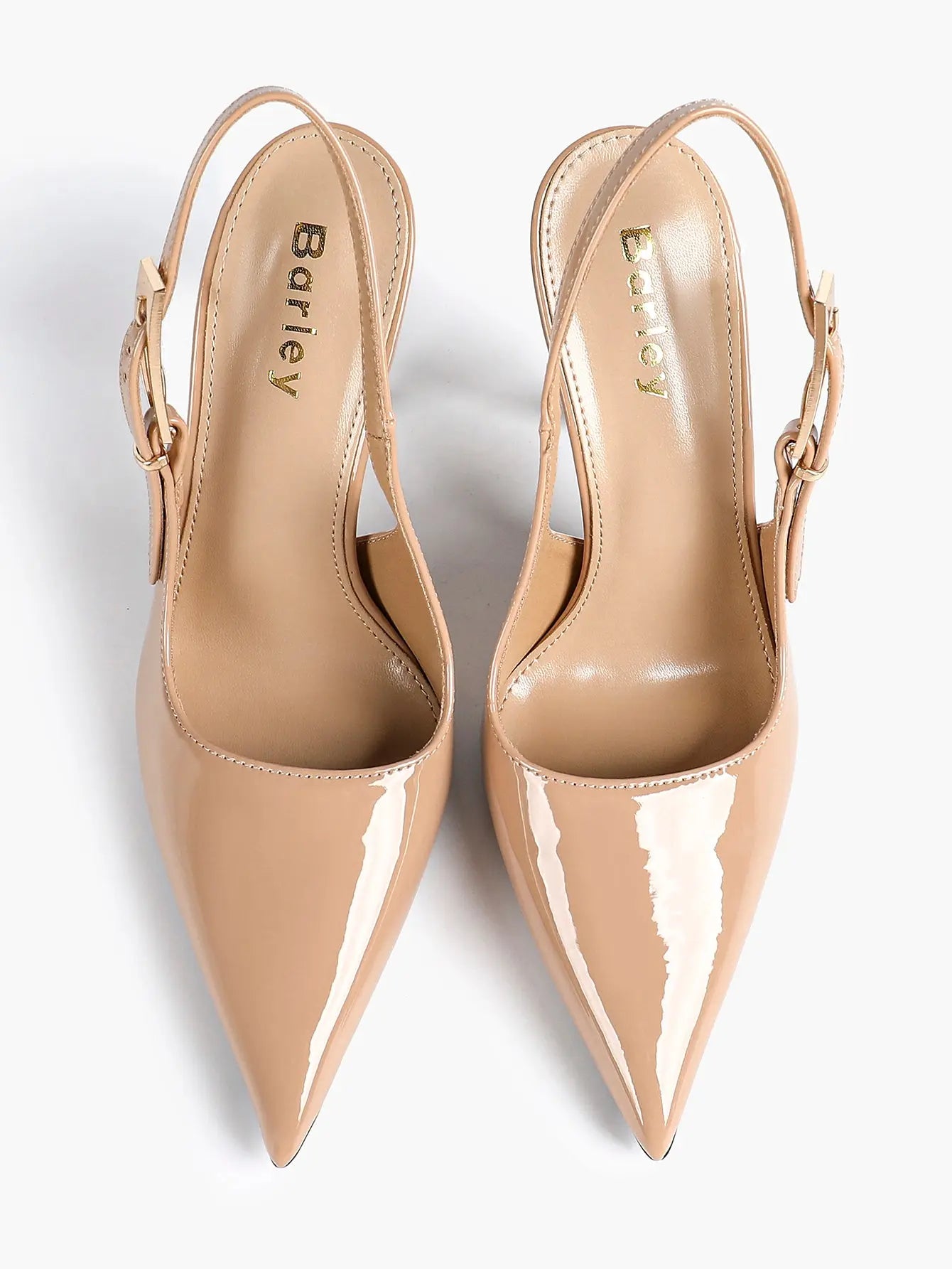 Women's Green Stone High-Heel Sandals Pointed Toe Slingback Stiletto Heels Wedding Party Evening Dress Shoes YISHIFAN