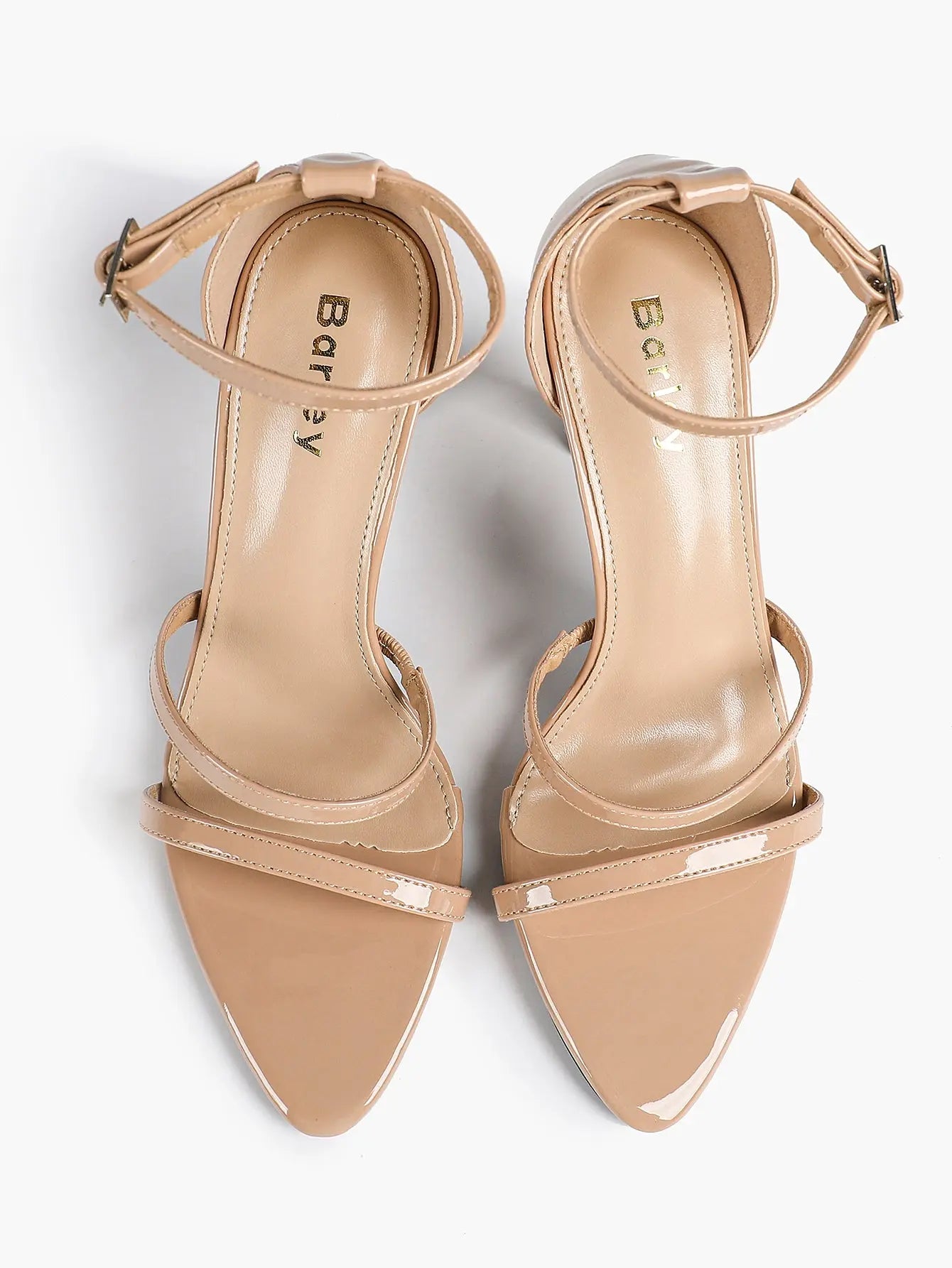 Women's High Stilettos Heels Open Toe Pointed Sandals Ankle Strap Pumps Dress Shoes Party Work Heeled Sandals YISHIFAN